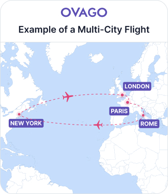 example of a multi city flight ovago mobile