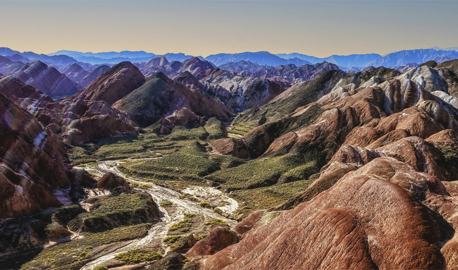 Zhangye Danxia, Rainbow Mountains China