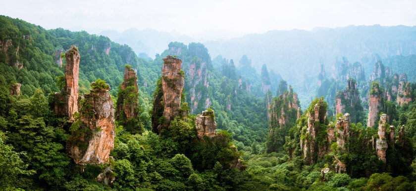 Zhangjiajie National Forest Park China Ovago