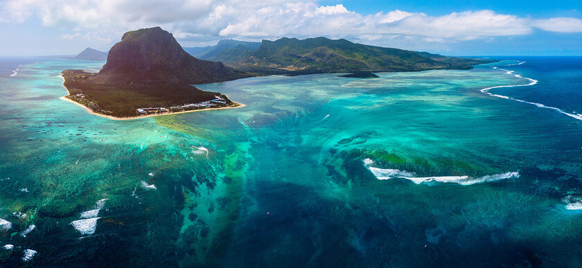 Underwater Waterfall Mauritius Ovago