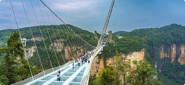 zhangjiajie glass bridge ovago