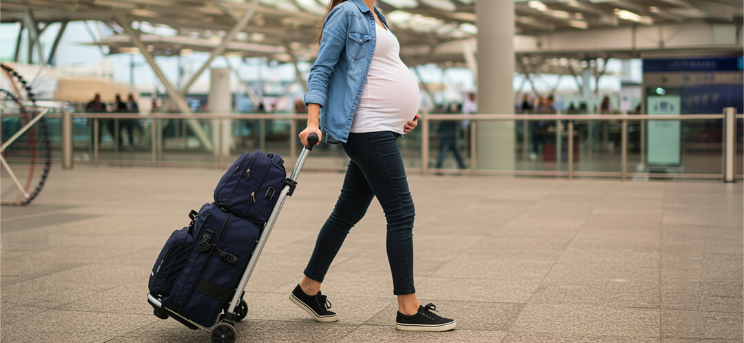 avoiding heavy lifting pregnancy airport ovago