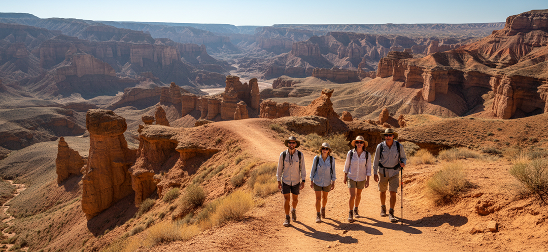 charyn canyon tour guided experience kazakhstan travel ovago
