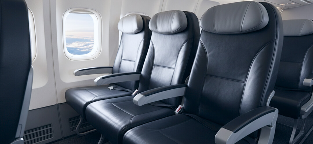 alaska airlines economy class cabin seats